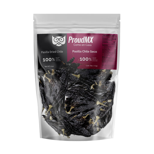 Authentic Mexican Dried Chiles ProudMX - Chiles Secos - a Flavorful Fiesta in Every Bite (Pasilla) - Nativo