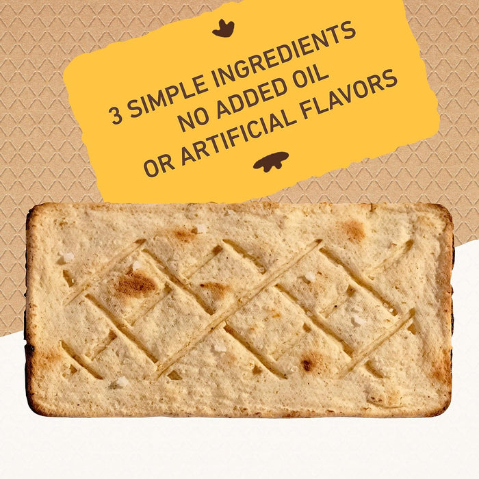 Sanissimo Salmas Salted, 20 packs of 3 Crackers, Oven Baked Corn Crackers, Gluten Free, Non GMO, Kosher Certified - Nativo