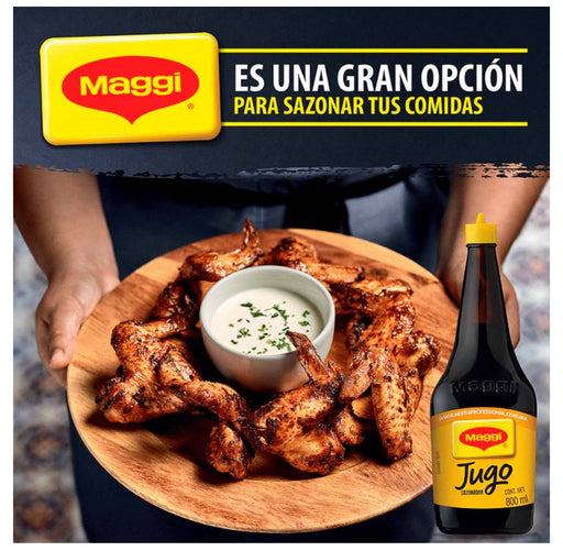 Maggi Seasoning Sauce - Salsa Maggi - Jugo Sazonador - 27foz - Nativo