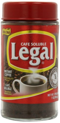Cafe Legal, Coffee Instant Jar, 7-Ounce (6 Pack) - Nativo