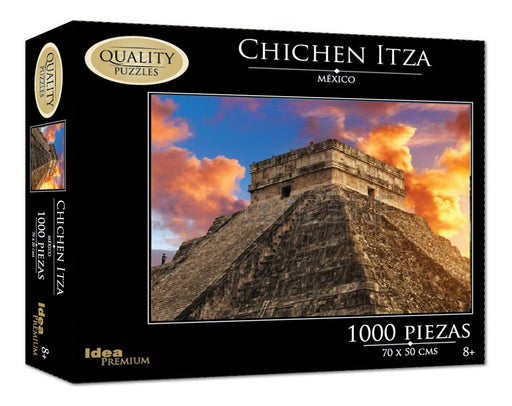 Puzzle 1000 Pieces Chichen Itza Mexico Idea Premium - Nativo