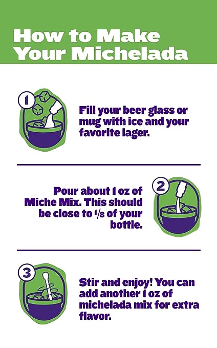 Miche Mix Easy to Use Michelada Beer Cocktail Mix - Especial Flavor - Nativo