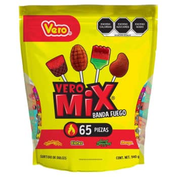 Assortment of Vero Mix Fire Band Bag with 65 Pieces (940 g) - Nativo