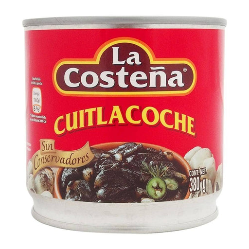 Cuitlacoche La Costeña - Huitlacoche - Mexican Corn Smut - 13.4 ounces (380g) - Nativo