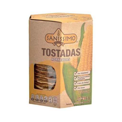 Sanissimo Oven Baked Corn Tostadas - Nativo