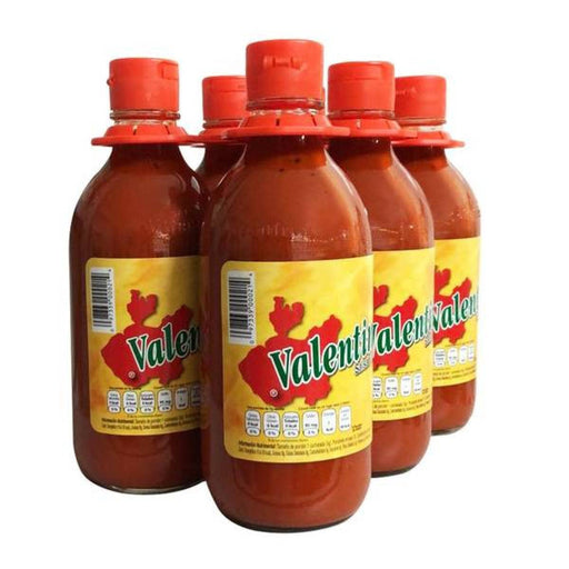 Valentina Salsa Picante - Most Famous Mexican Hot Sauce with 12 Oz Bottle (6 pack) - Nativo