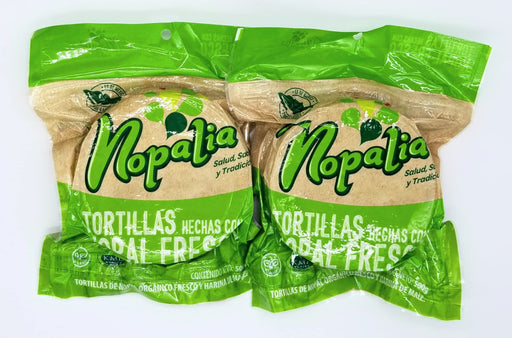 Nopalia Organic Corn & Cactus Tortilla (2 Pack) - Nativo