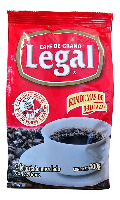 Cafe Legal Ground Coffee Authentic Mexican Coffee - Cafe De Grano Molido (400g)