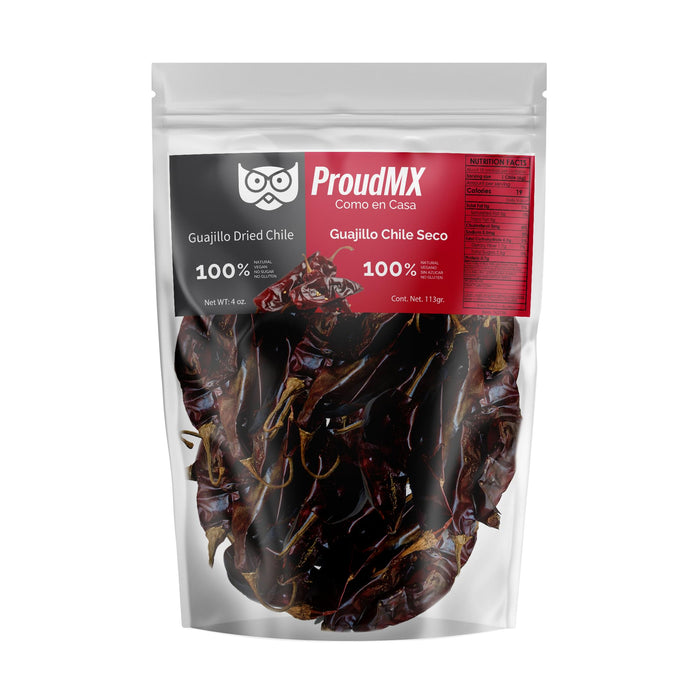 Authentic Mexican Dried Chiles ProudMX - Chiles Secos - a Flavorful Fiesta in Every Bite (Guajillo) - Nativo