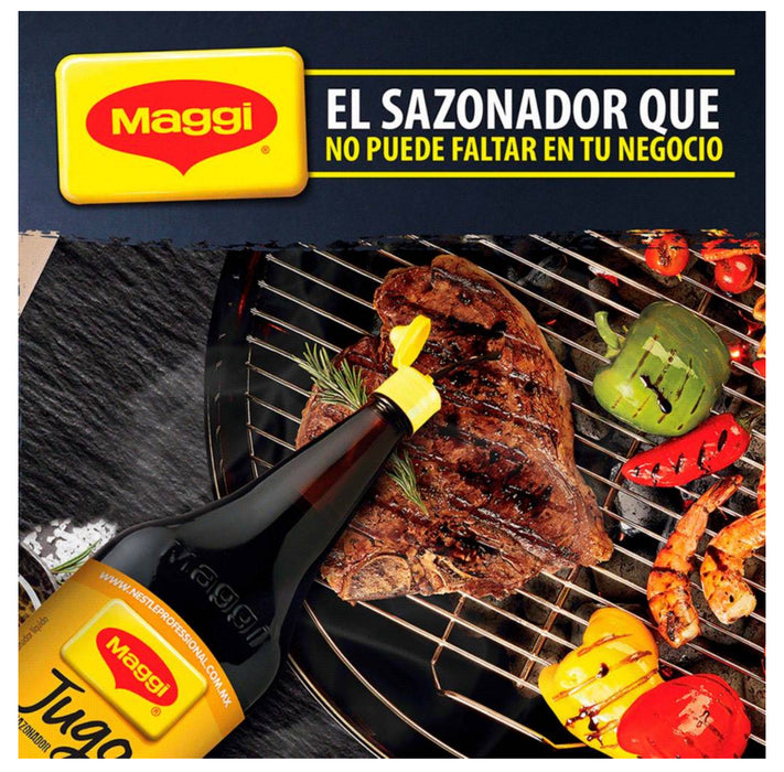 Maggi Seasoning Sauce - Salsa Maggi - Jugo Sazonador - 27foz - Nativo