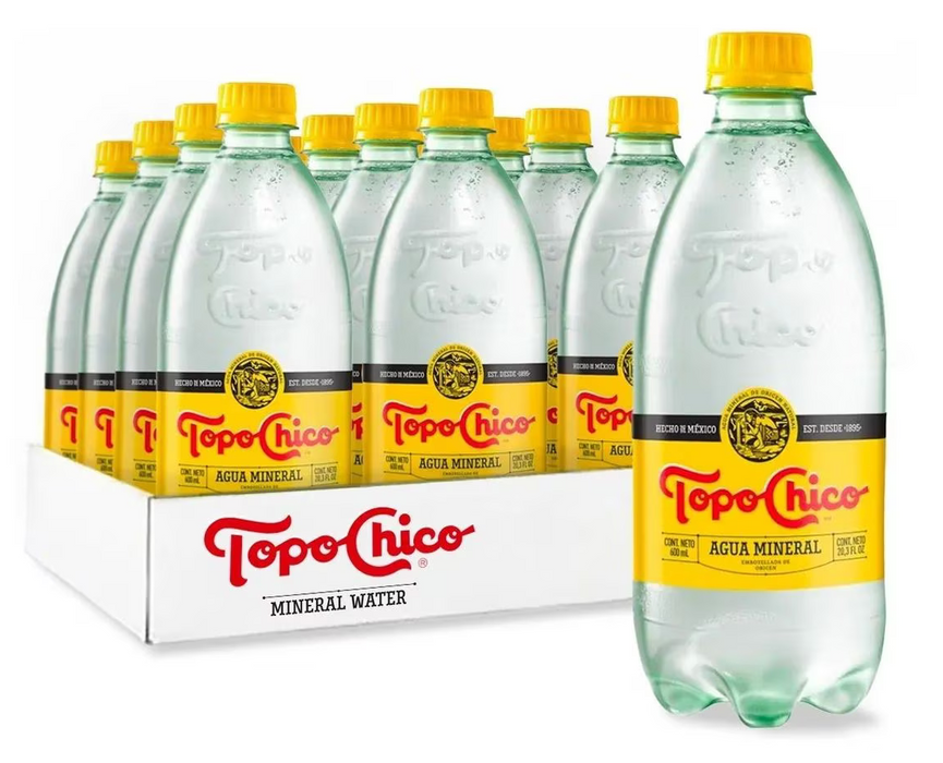 Topo Chico Mineral Water, 20-Ounce Plastic Bottless - Nativo