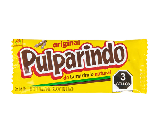 Tamarind Mexican Candy Pulparindo by De La Rosa - 20 ct - Nativo