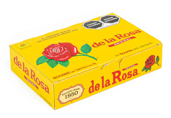 De la Rosa Peanut Mazapan Mexican Candy - 40 ct - Nativo