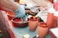 Authentic Mexican Cantaritos Clay Cocktail Cups Set 6 or 12 Traditional Pottery Glasses 13.5oz - Nativo