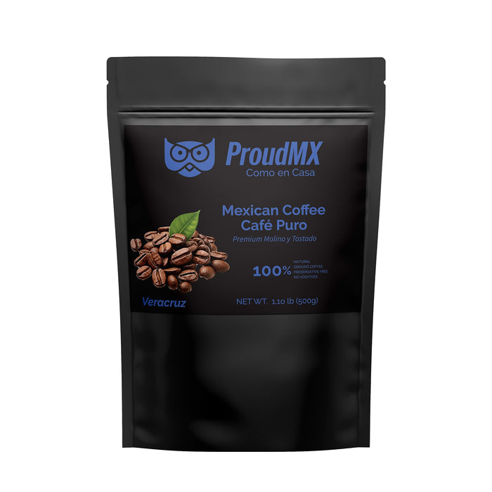 Premium Mexican Coffee ProudMX - Roasted Richness from Veracruz - Nativo